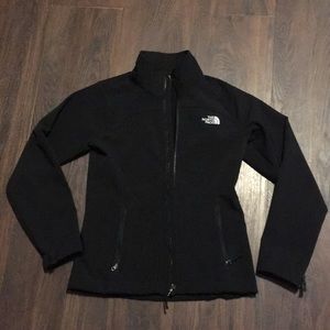 The North Face rain jacket.